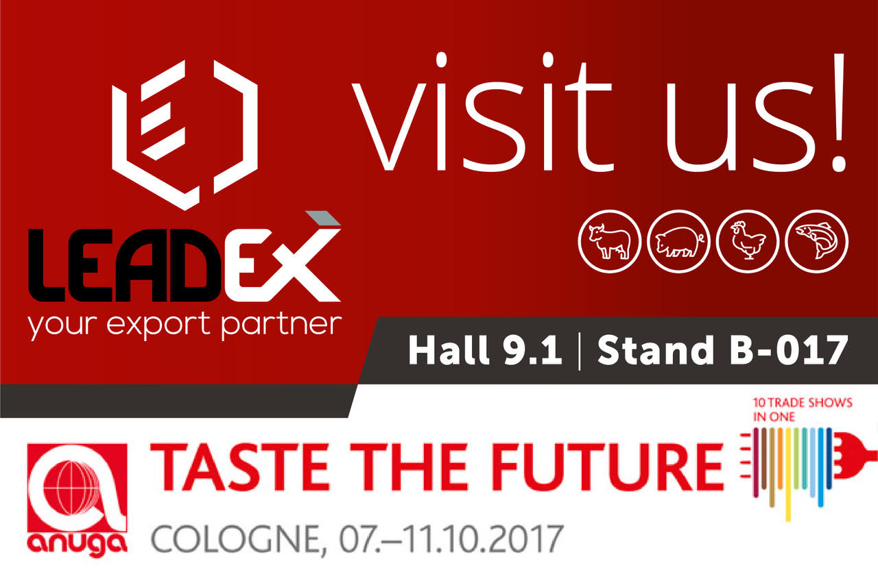 Visuel Leadex - Anuga 2017 - Cologne